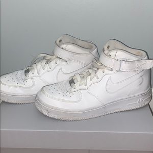 5.5 High top Nike Air Force 1s